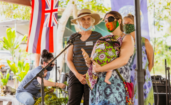 Eileen OHara, Ava Libel and Page Else Malama-o-Puna
