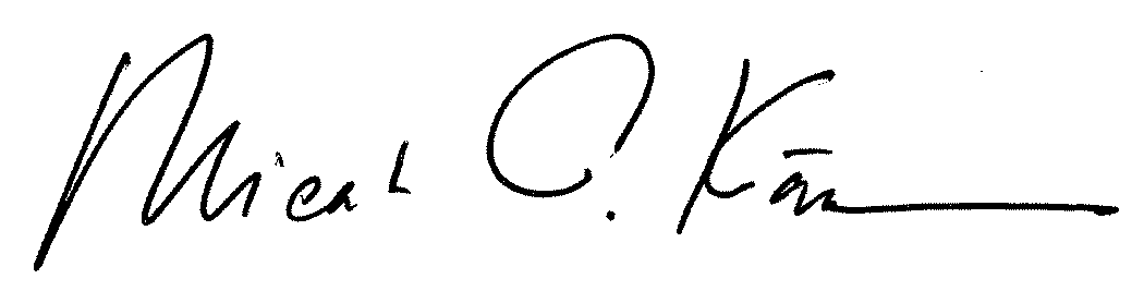 Signature of Micah A. Kāne