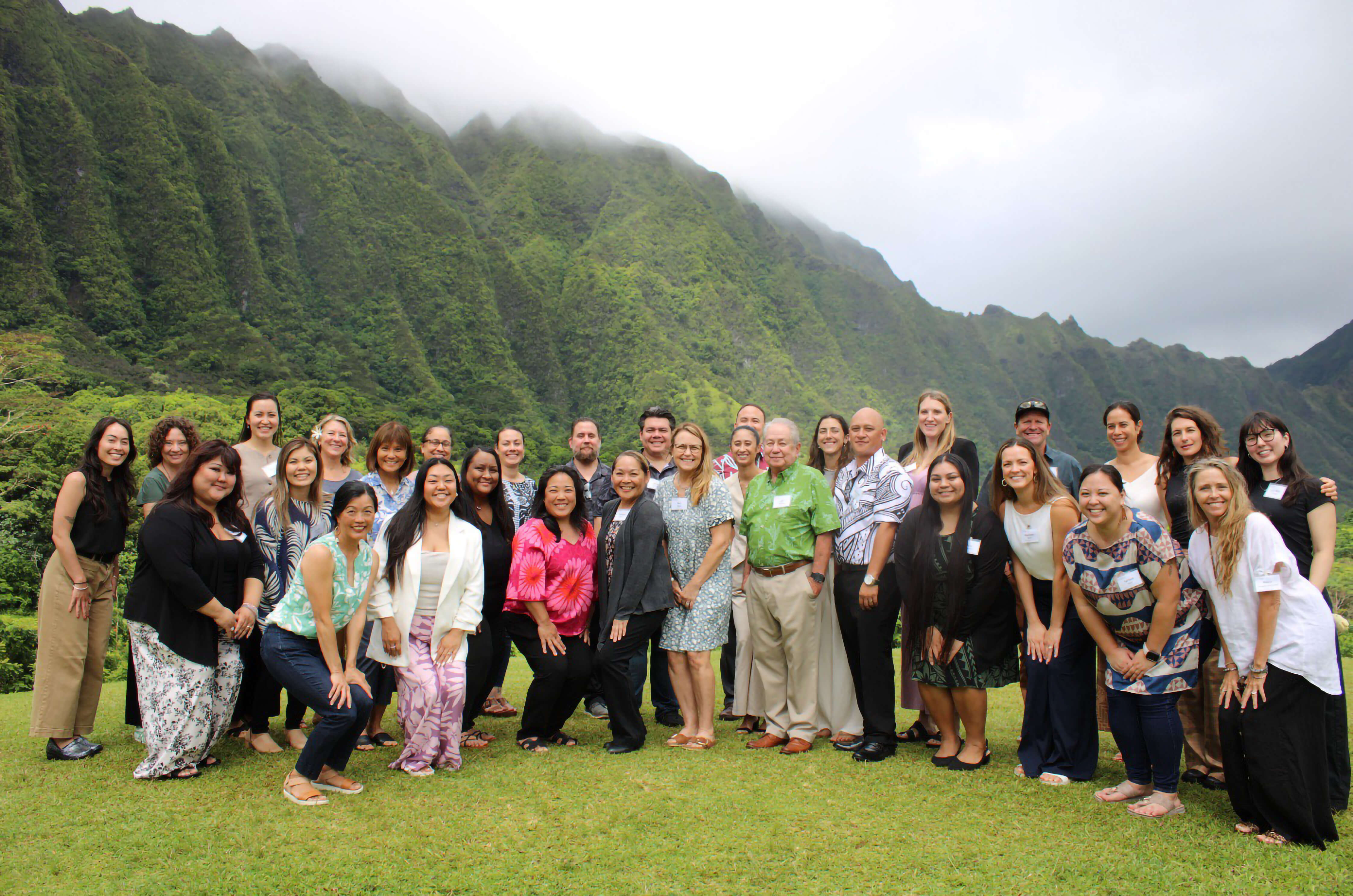 Grantee power in action—captured at Ka Waiwai ma Koʻolau during our final convening of the Health and Wellness cohort.